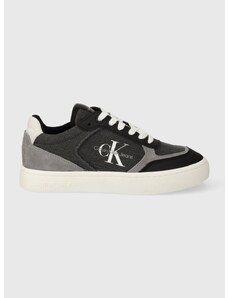 Sneakers boty Calvin Klein Jeans CLASSIC CUPSOLE LOW MIX ML BTW černá barva, YW0YW01390