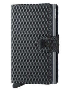 Kožená peněženka Secrid Cubic Black-Titanium černá barva