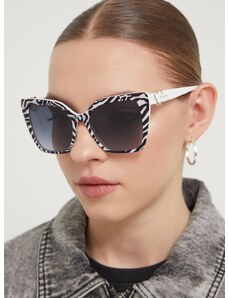 Sluneční brýle Love Moschino dámské, bílá barva, MOL067/S
