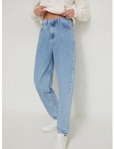 Džíny Tommy Jeans Mom Jean dámské, high waist