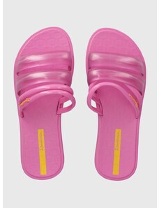 Pantofle Ipanema PUFFER SLIDE dámské, růžová barva, 26727-AQ186