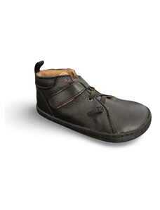 Celoroční kotníkové barefoot boty Pegres BF52 černé