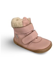 Zimní kotníkové barefoot boty Pegres SBF42 růžové