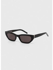 Sluneční brýle Saint Laurent černá barva, SL M126