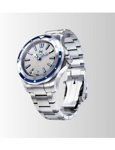 Circula Watches Stříbrné pánské hodinky Fathers s ocelovým páskem Procida Steel 40MM Automatic