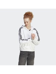 ADIDAS Mikina Essentials 3-Stripes French Terry Bomber Full-Zip Hoodie