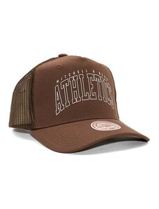 Kšiltovka Mitchell & Ness Branded Athletics Trucker Snapback Branded Brown