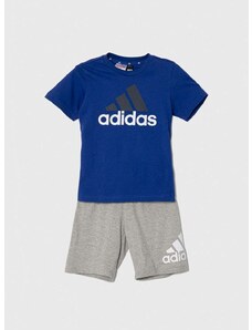 Dětská souprava adidas tmavomodrá barva