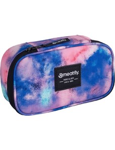 MEATFLY XL Pencil Case, Peach Aquarel