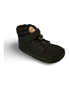 Zimní kotníkové barefoot boty Pegres BF40 černé