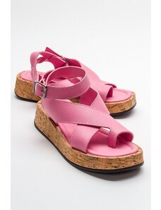 LuviShoes SARY Pink Women's Sandals
