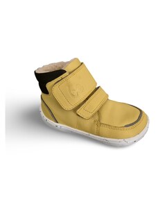Dětské zimní barefoot boty Be Lenka Panda 2.0 - Cheese Yellow