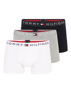 Tommy Hilfiger Underwear Boxerky marine modrá / šedý melír / červená / bílá