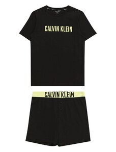 Calvin Klein Underwear Pyžamo žlutá / černá