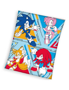 Carbotex Dětská deka Ježek Sonic Original 130x170 cm