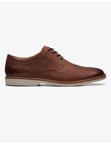 CLARKS Atticus LTLace Dark Tan Lea