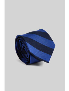 KRAVATA GANT STRIPED SILK TIE modrá None