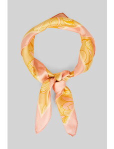 ŠÁTEK GANT MAGNOLIA PRINT SILK SCARF žlutá None