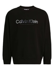 Calvin Klein Big & Tall Mikina modrá / černá / bílá
