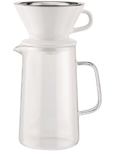 Kávovar na pomalé vaření SLOW COFFEE 24 cm, sklo, Alessi