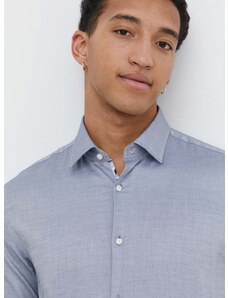 Bavlněná košile HUGO slim, s klasickým límcem