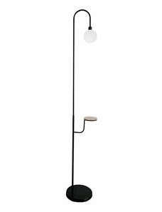 Candellux Stojací lampa VANITY 1xG9/40W/230V černá CA0661