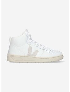 Kožené sneakers boty Veja V-15 Leather bílá barva, VQ0201270