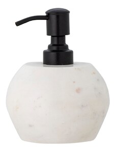 Bílý mramorový dávkovač na mýdlo Bloomingville Inoa