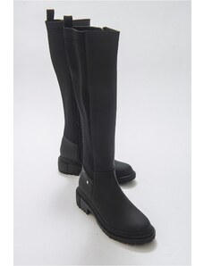LuviShoes Dean Women's Black Boots