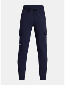 Under Armour Sportovní kalhoty UA Pennant Woven Cargo Pant-BLU - Kluci