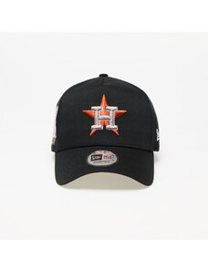 Kšiltovka New Era Houston Astros MLB Patch E-Frame Adjustable Cap Black/ Kelly Green