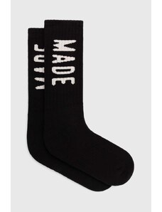 Ponožky Human Made Hm Logo Socks pánské, černá barva, HM27GD058
