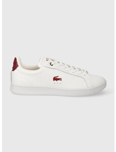 Kožené sneakers boty Lacoste Carnaby Pro Leather bílá barva, 47SFA0043