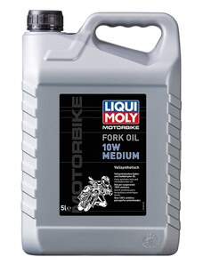 Olej do tlumičů 10W Medium pro motocykly LIQUI MOLY 5 l