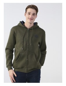 Lee Cooper Men's Hooded Khaki Sweatshirt 231 Lcm 241023 Pauls Khaki