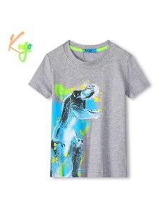 Chlapecké tričko kr.r. Kugo HC9278, šedé