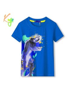 Chlapecké tričko kr.r. Kugo HC9278, modré