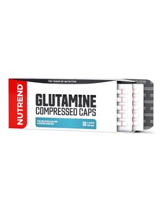NUTREND GLUTAMINE COMPRESSED CAPS, obsahuje 120 kapslí