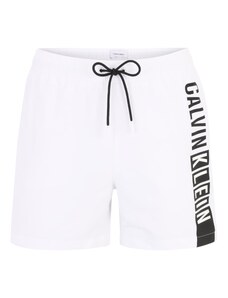 Calvin Klein Swimwear Plavecké šortky 'Intense Power ' černá / bílá