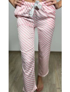 Victoria's Secret Útulné elegantní pruhované pyžamové kalhoty
