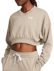 Mikina Under Armour Rival Terry Oversized Crop Crew 1382738-204