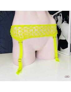 Agent Provocateur Axis Suspender Lime Yellow