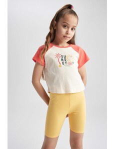 DEFACTO Girl Short Length Leggings