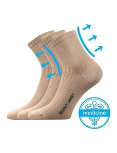 DEMEDIK klasické řetízkované ponožky Lonka béžová 39-42