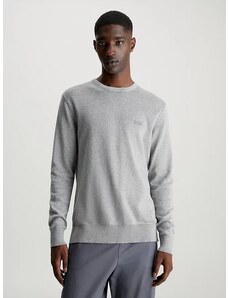 Calvin Klein | Cotton Silk Blend svetr | Šedá