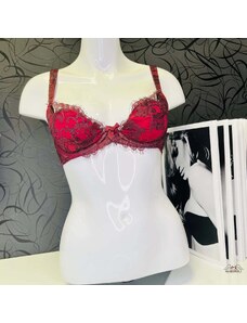 Agent Provocateur Mei Soiree Bra Dark Red