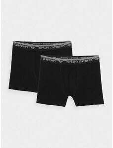 4F Pánské spodní prádlo boxerky (2-pack) - černé