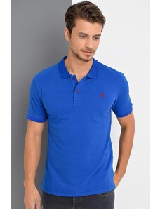 T8561 DEWBERRY MEN'S TSHIRT-SAKS BLUE