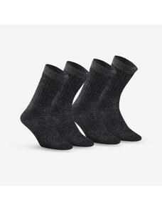 QUECHUA Turistické polovysoké ponožky SH 100 Ultra Warm 2 páry