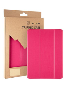 Tactical Book Tri Fold Pouzdro pro Samsung T500/T505 Galaxy Tab A7 10.4 růžová